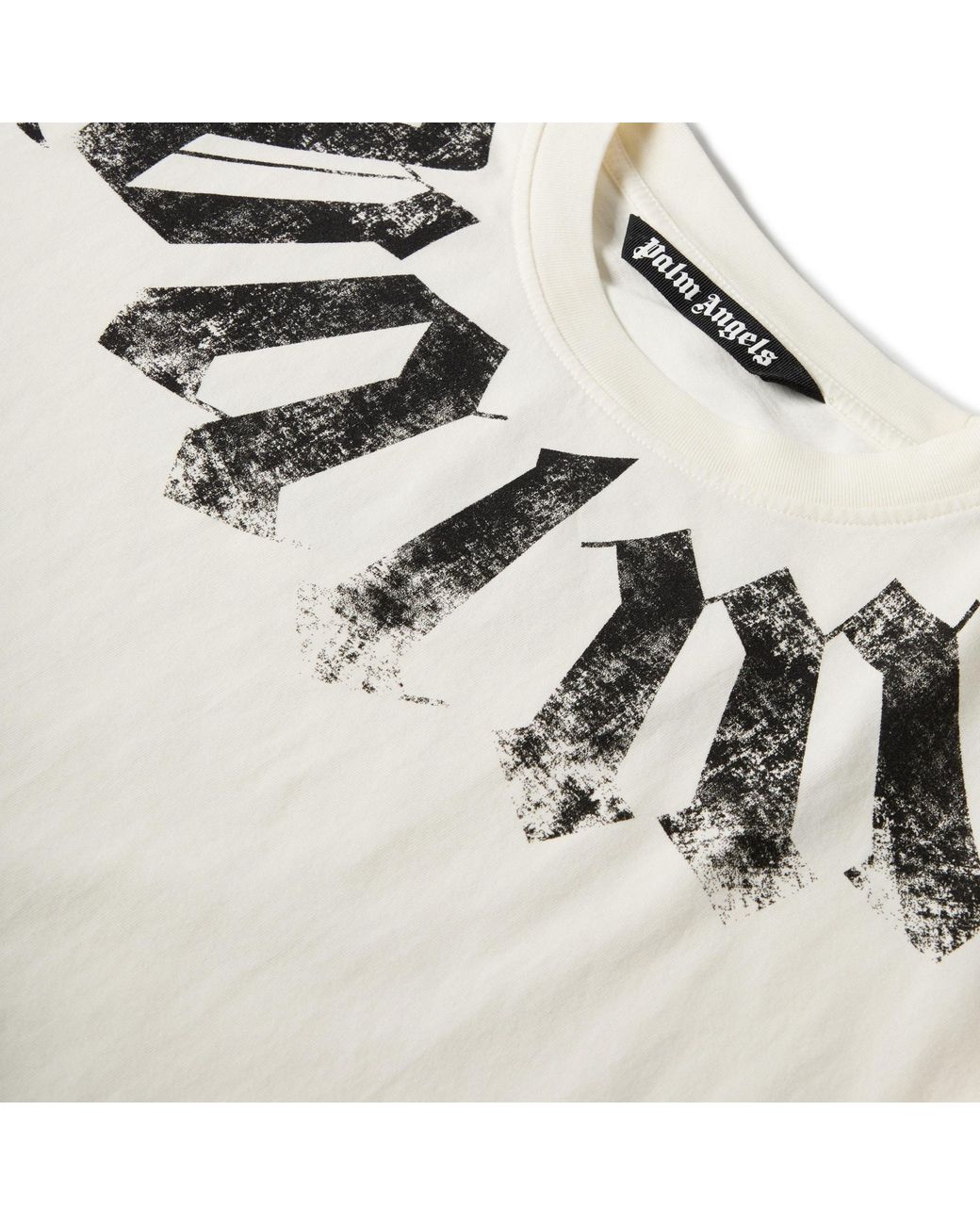Palm Angels White T-Shirt for men