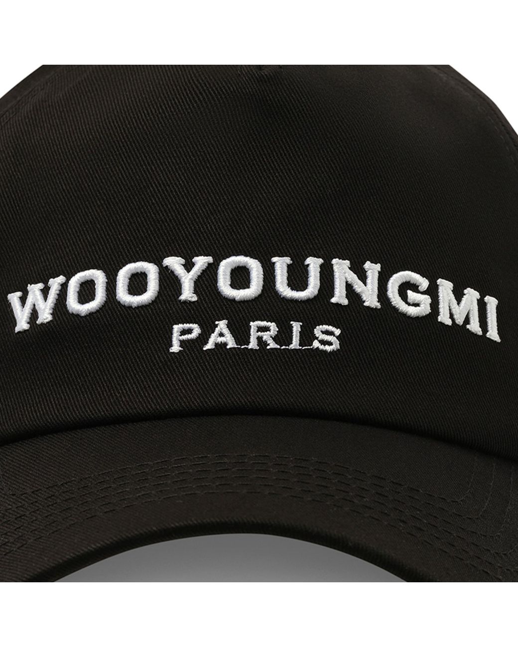 Wooyoungmi Black Logo Hat for men