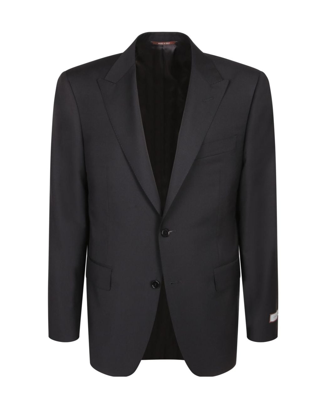 Canali Black Two-Button Tailored Suit for men