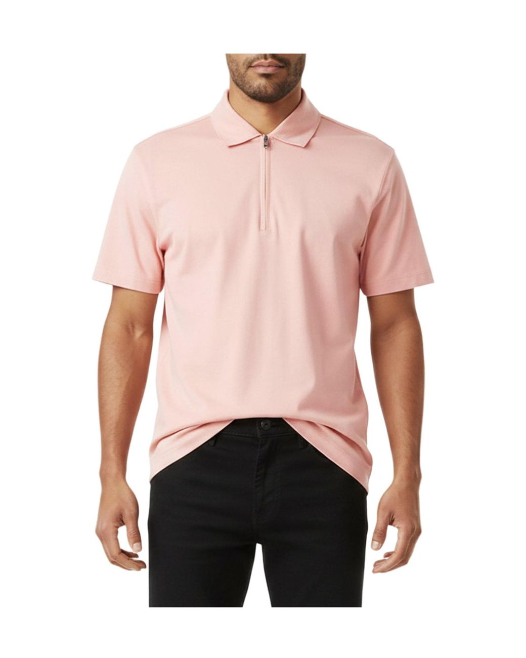 Boss Pink Classic Polo Shirt for men