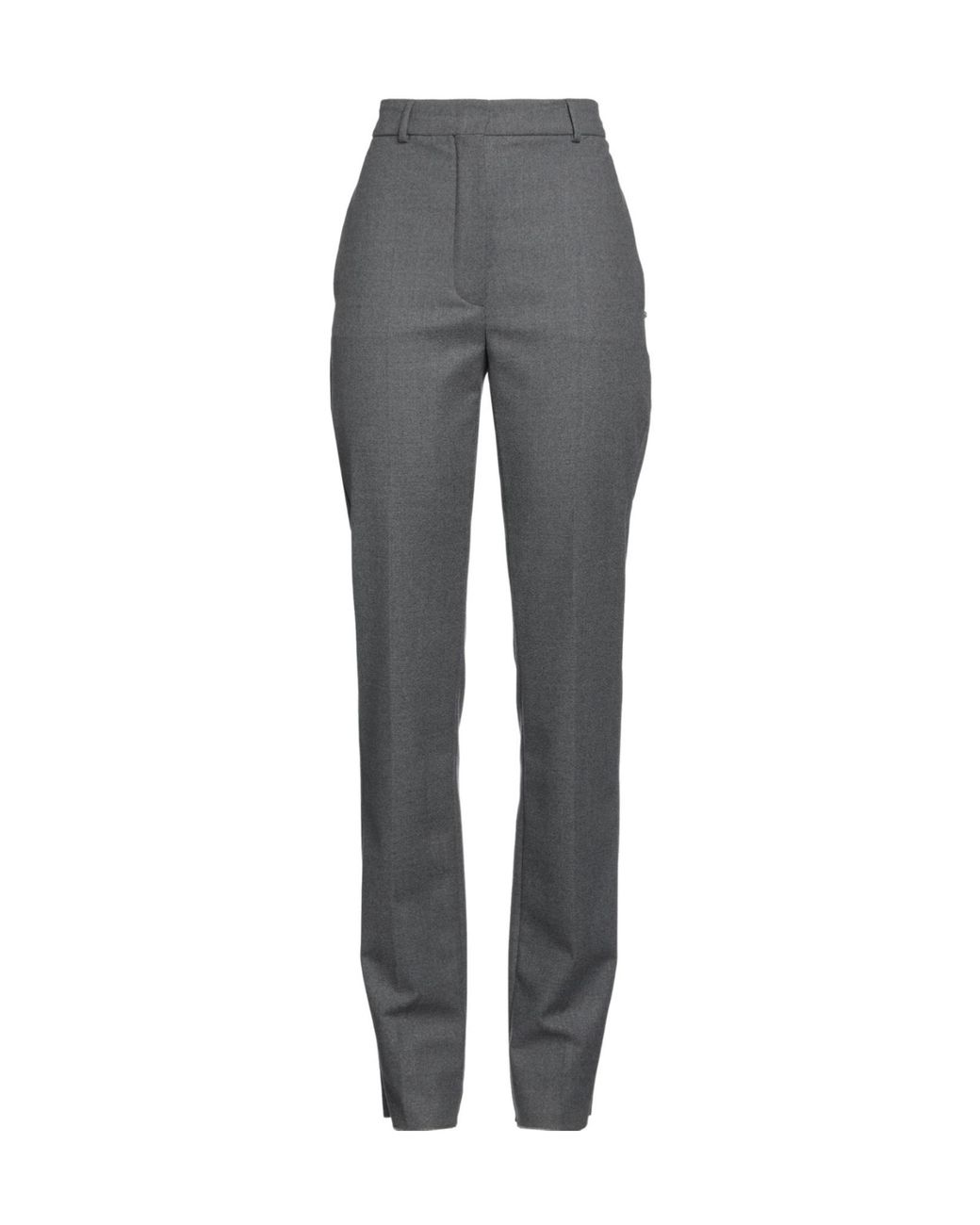 Sportmax Gray Tapered Casual Trousers