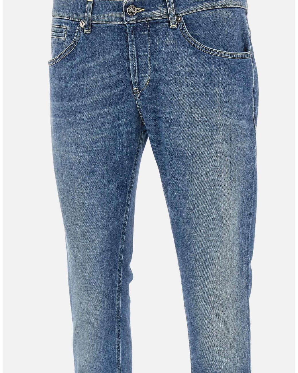 Dondup Blue George Skinny Jeans for men