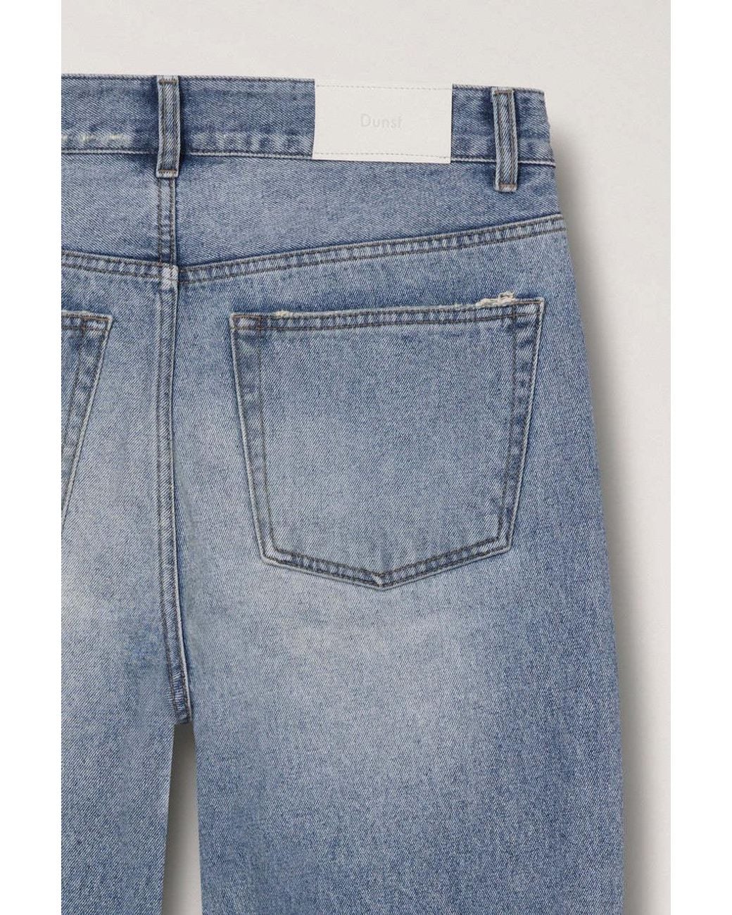 DUNST Blue Belt-Loop Jeans for men