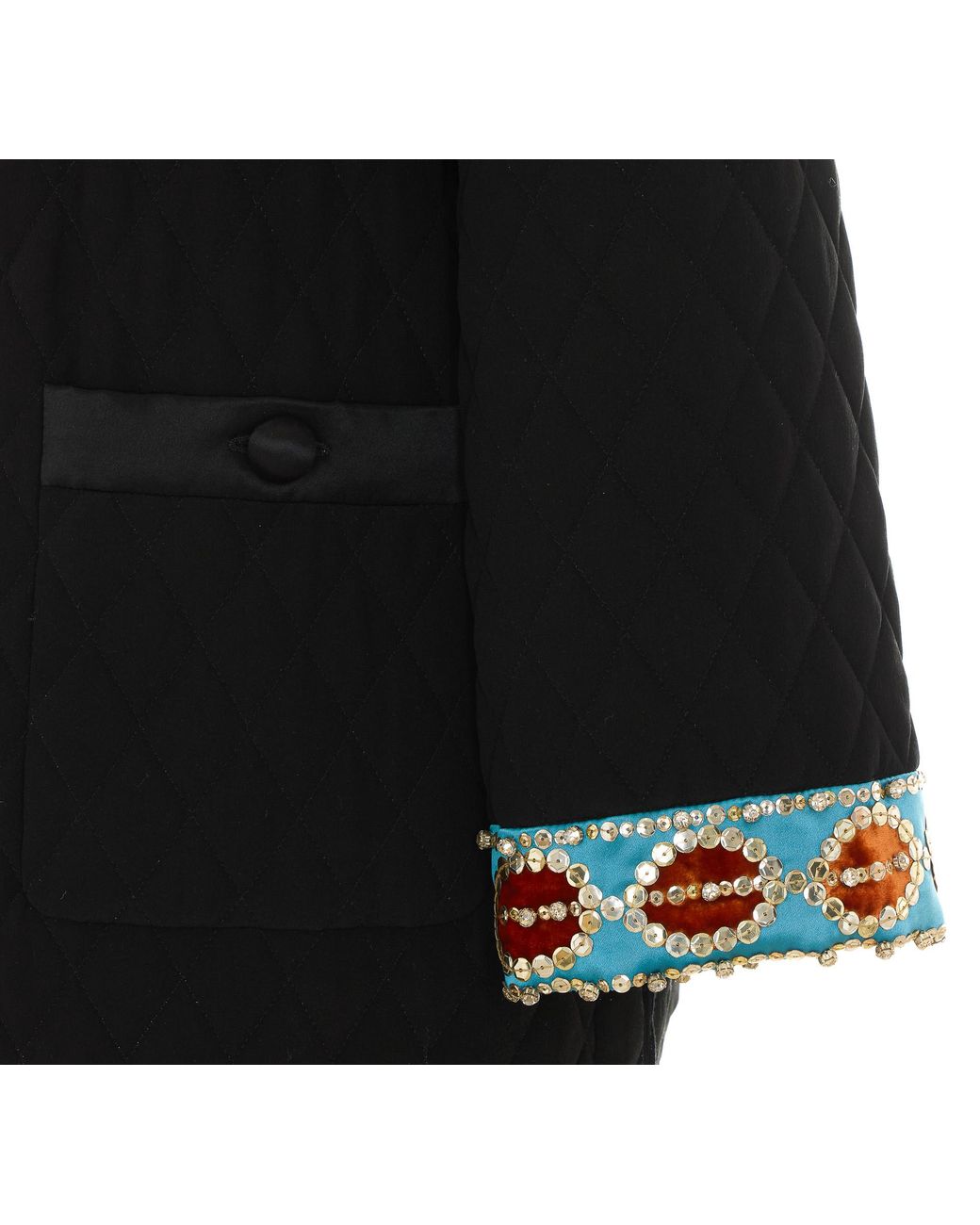 Valentino Black Long-Sleeve Casual Jacket