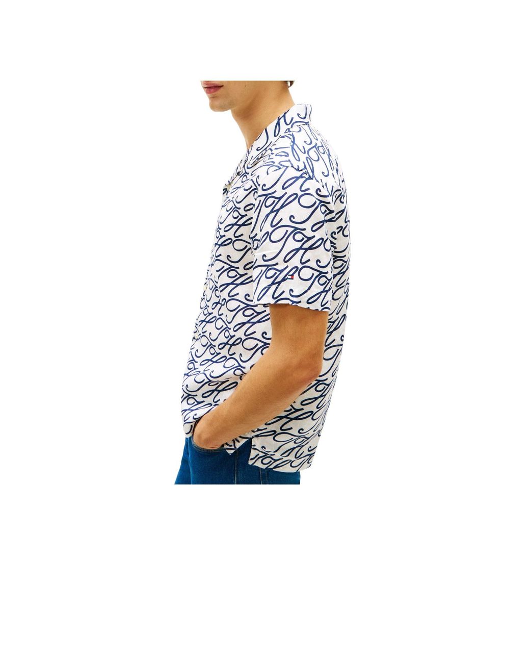 Tommy Hilfiger White Shortsleeve Shirt for men