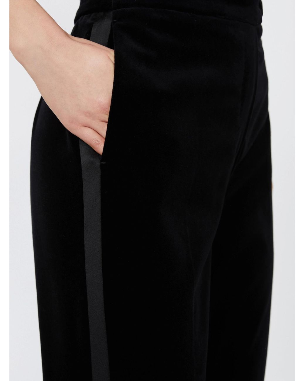 Max Mara Black Studio Mseoscuri Straight Leg Pants