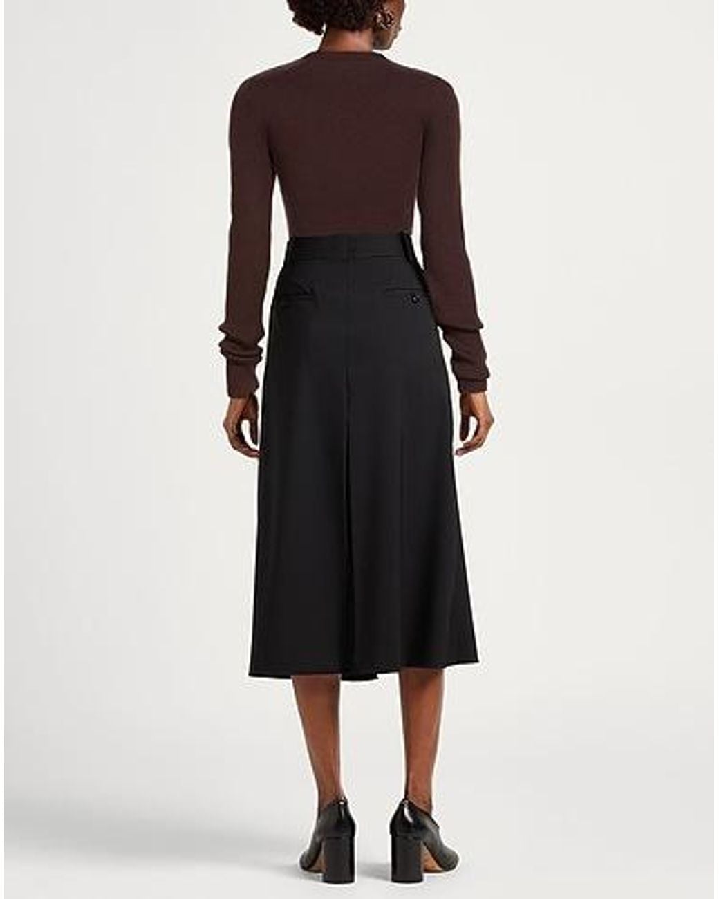 Rag & Bone Brown Simple Solid-Color Knitted Sweater