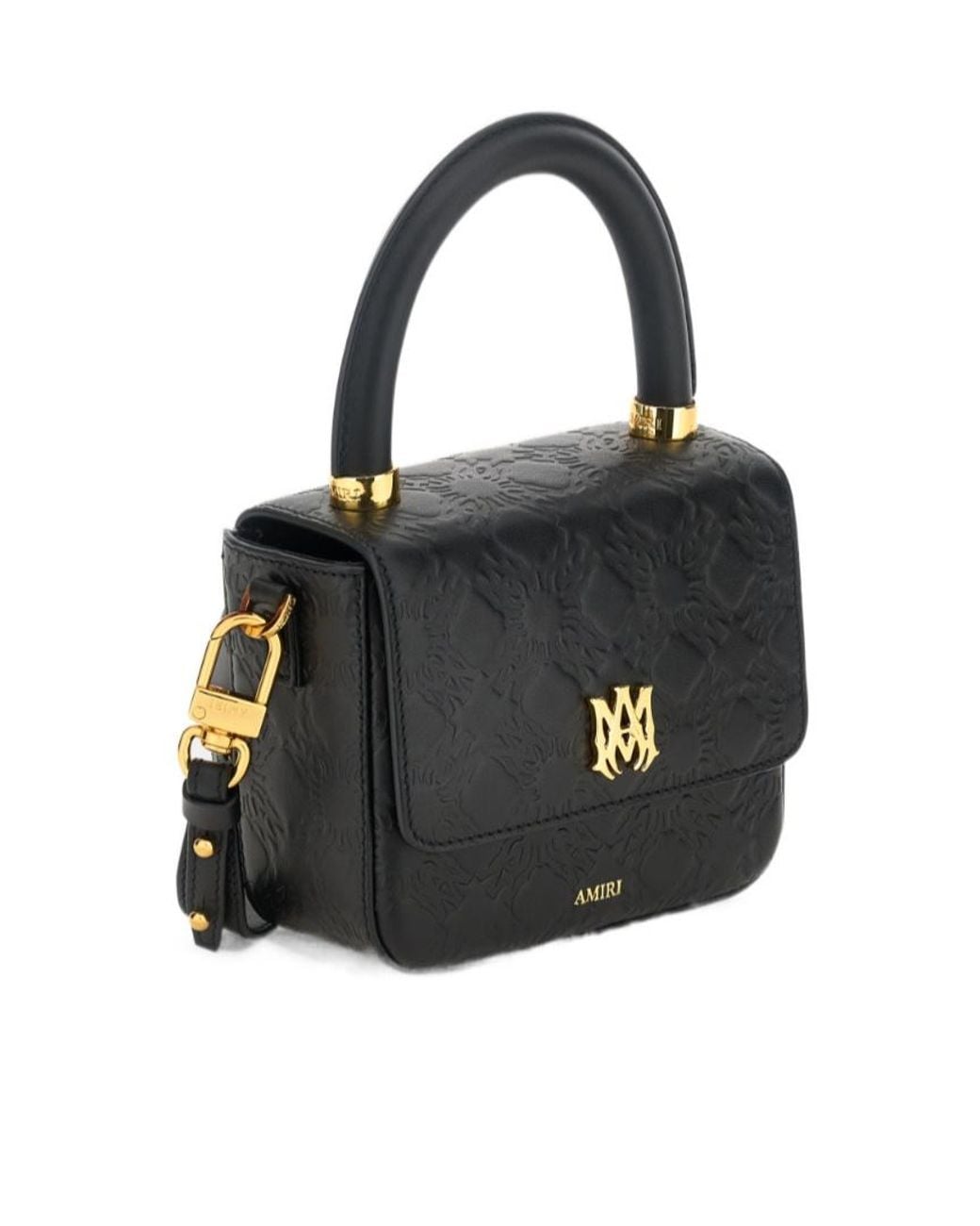 Amiri Black Micro Ma Top-Handle Shoulder Bag