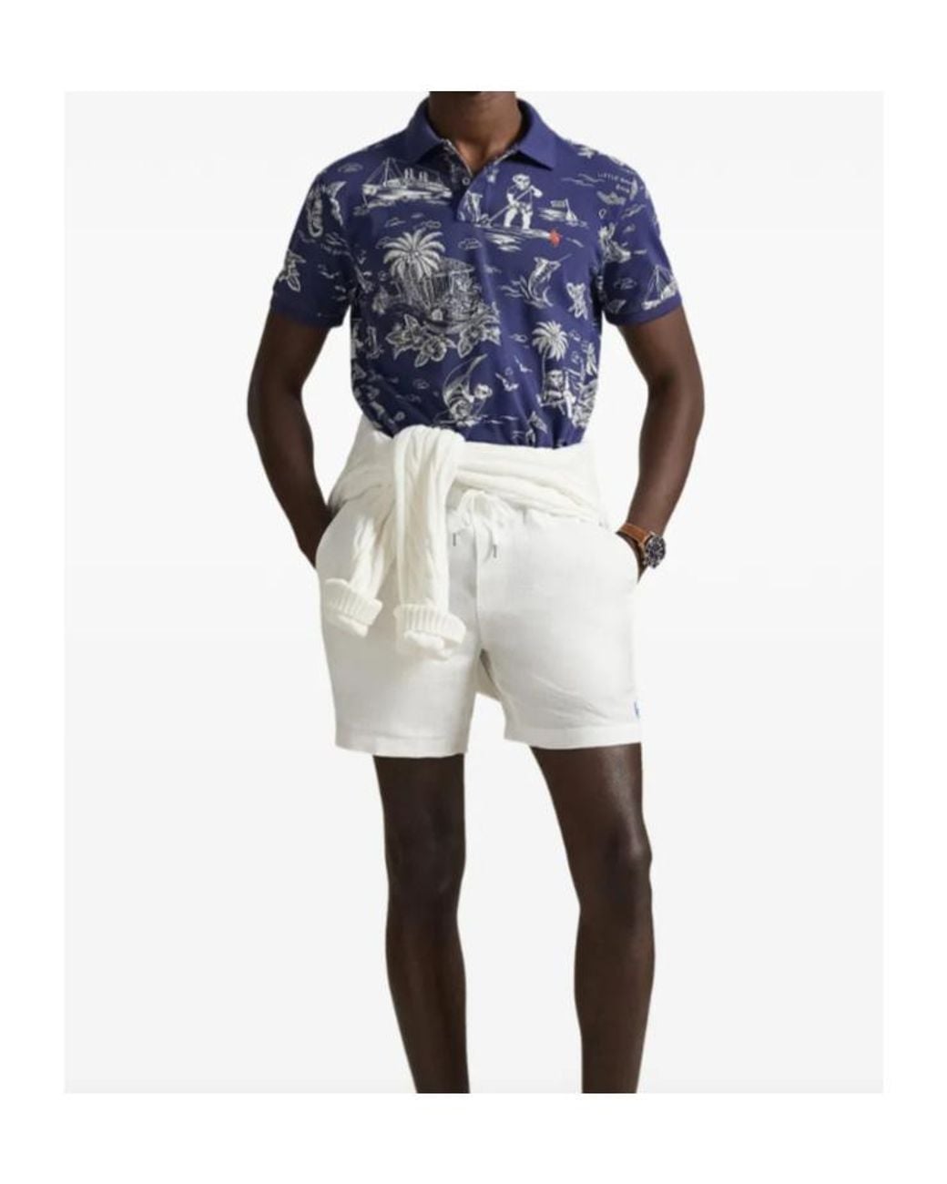 Polo Ralph Lauren Blue Polo Polo Bear for men