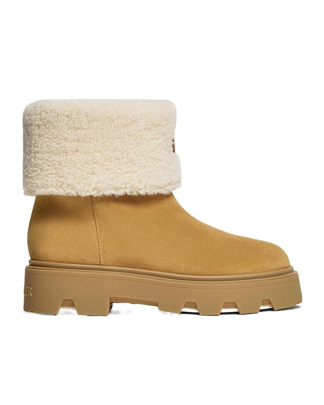 Moncler Natural Aurea Ankle Boots