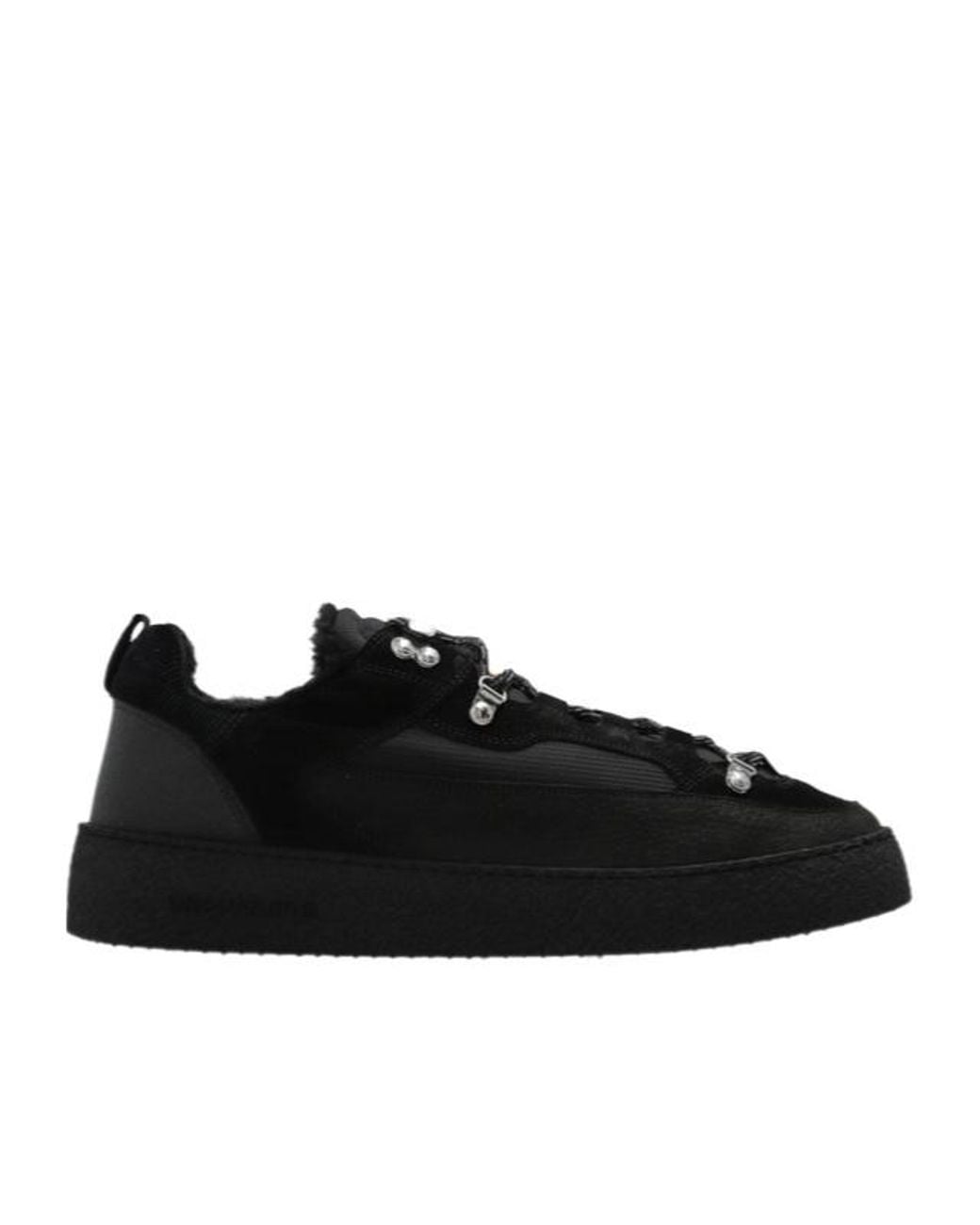 DSquared² Black Sport Shoes 'Rapper's Delight' for men