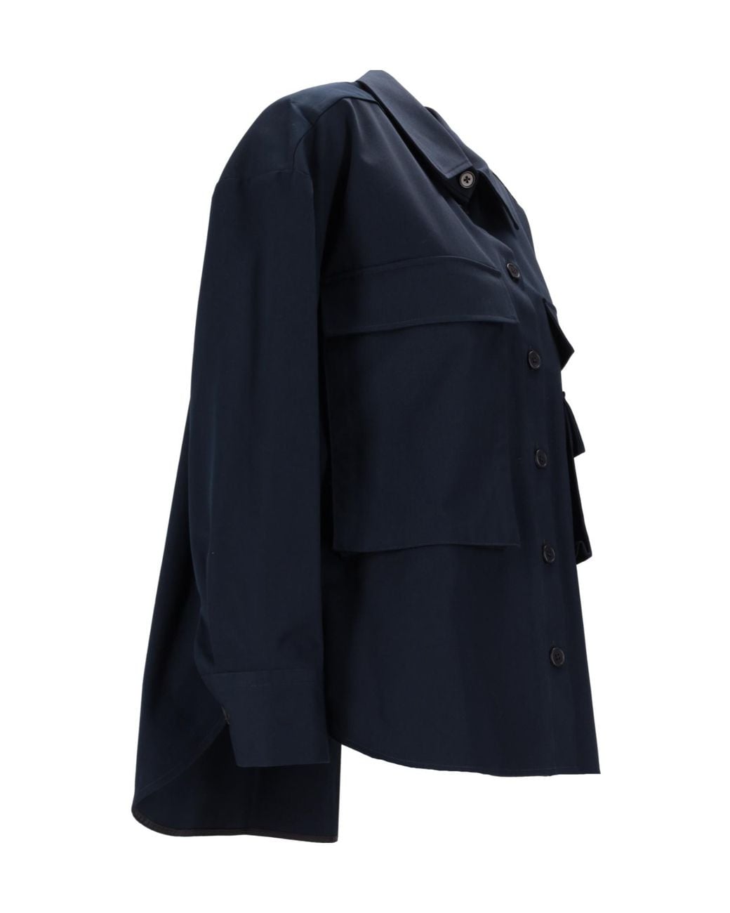 P.A.R.O.S.H. Blue Button-Down Shirt