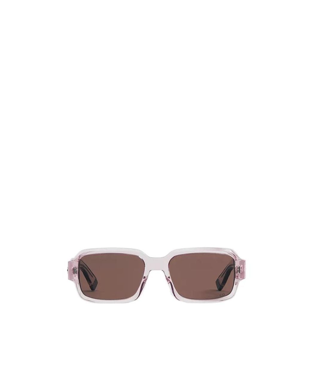 Dior Pink Full-Rim Sunglasses for men