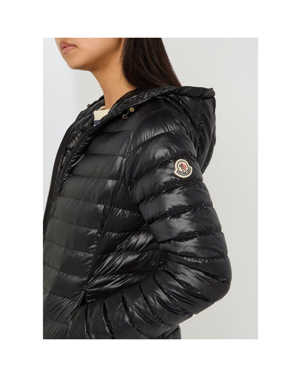 Moncler Black Hooded Slim-Fit Lightweight Down Jacket