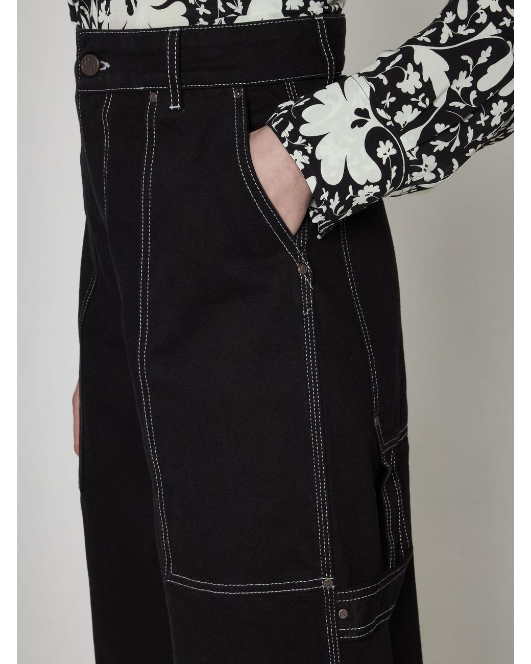 Stella McCartney Black Jeans