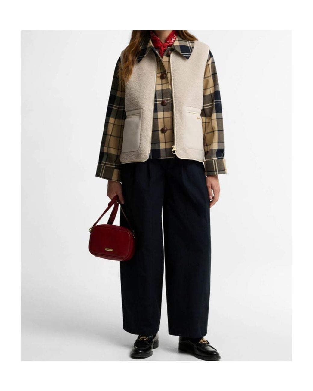 Barbour Natural Bainford Teddy Liner
