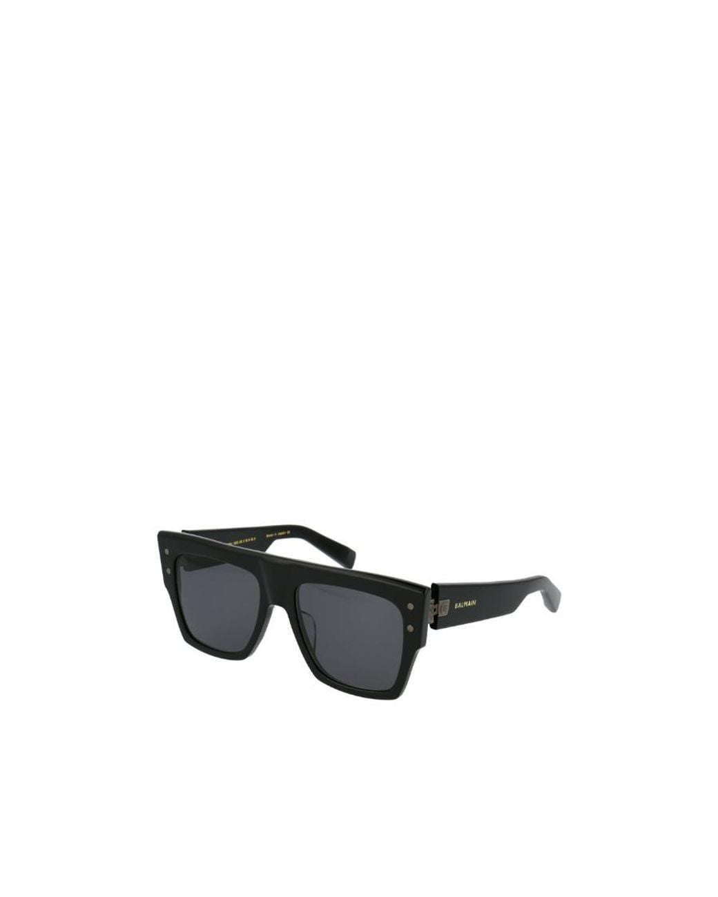 Balmain Black Logo Sunglasses for men