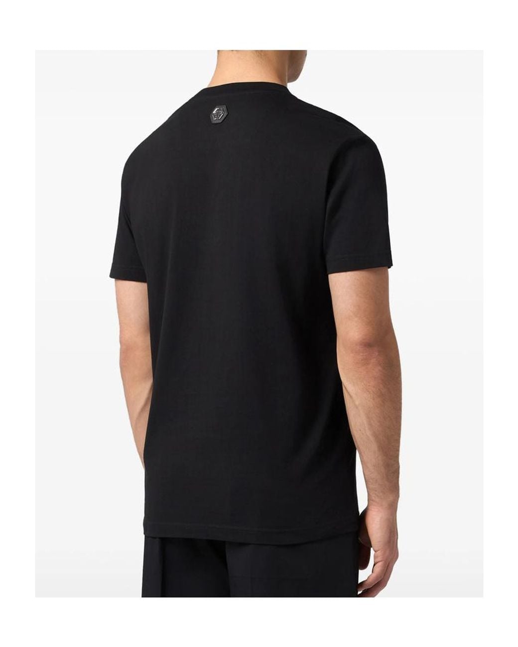Philipp Plein Black Short-Sleeved T-Shirt for men