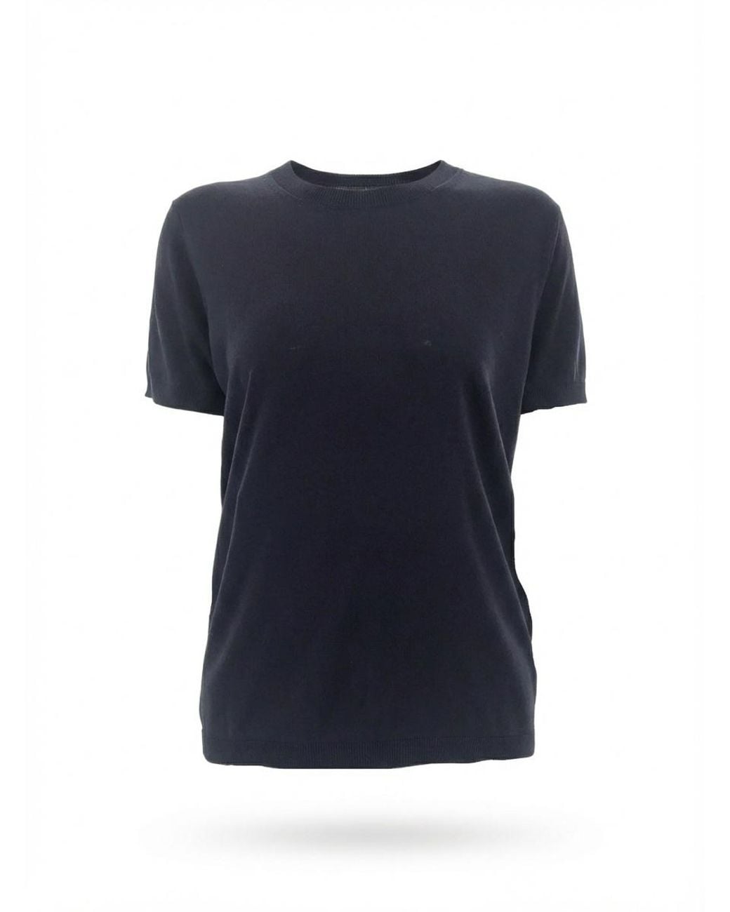 Weekend by Maxmara Blue Short-Sleeved Sweater