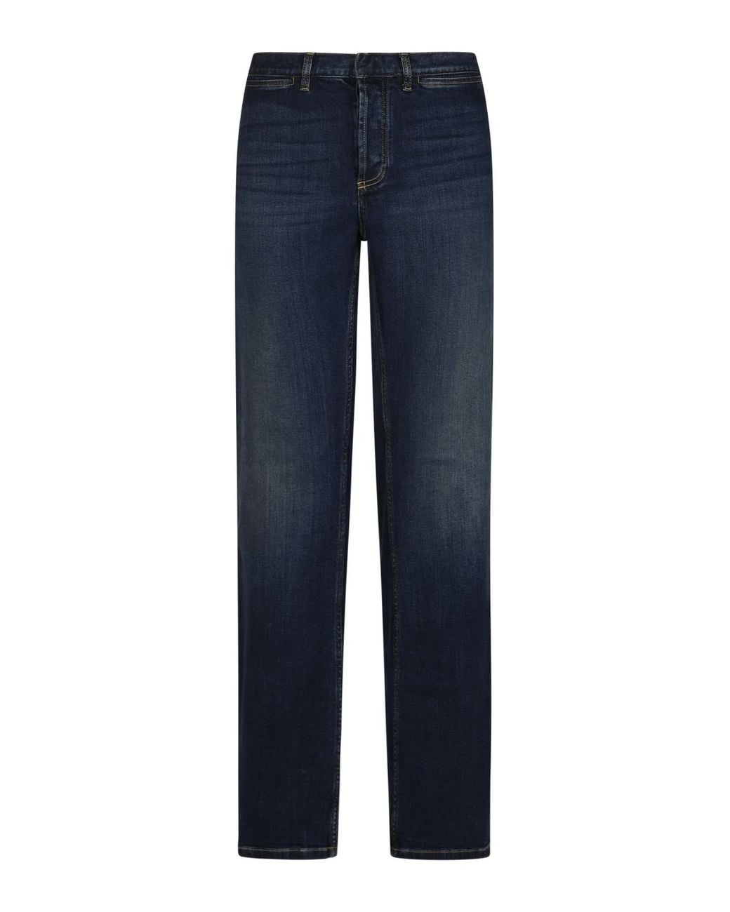 Gucci Blue Web Side-Stripe Jeans for men