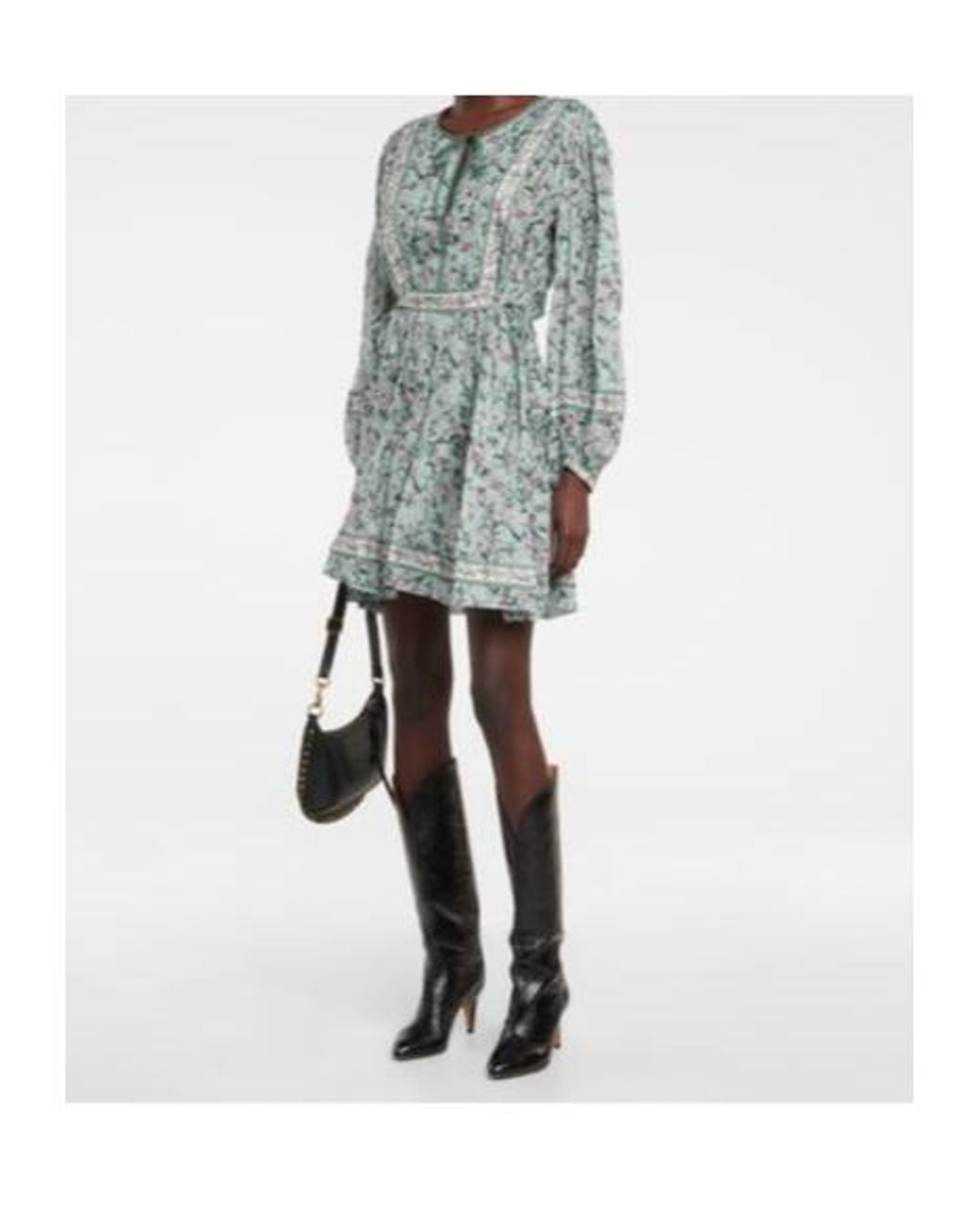 Isabel Marant Blue Floral Minidress