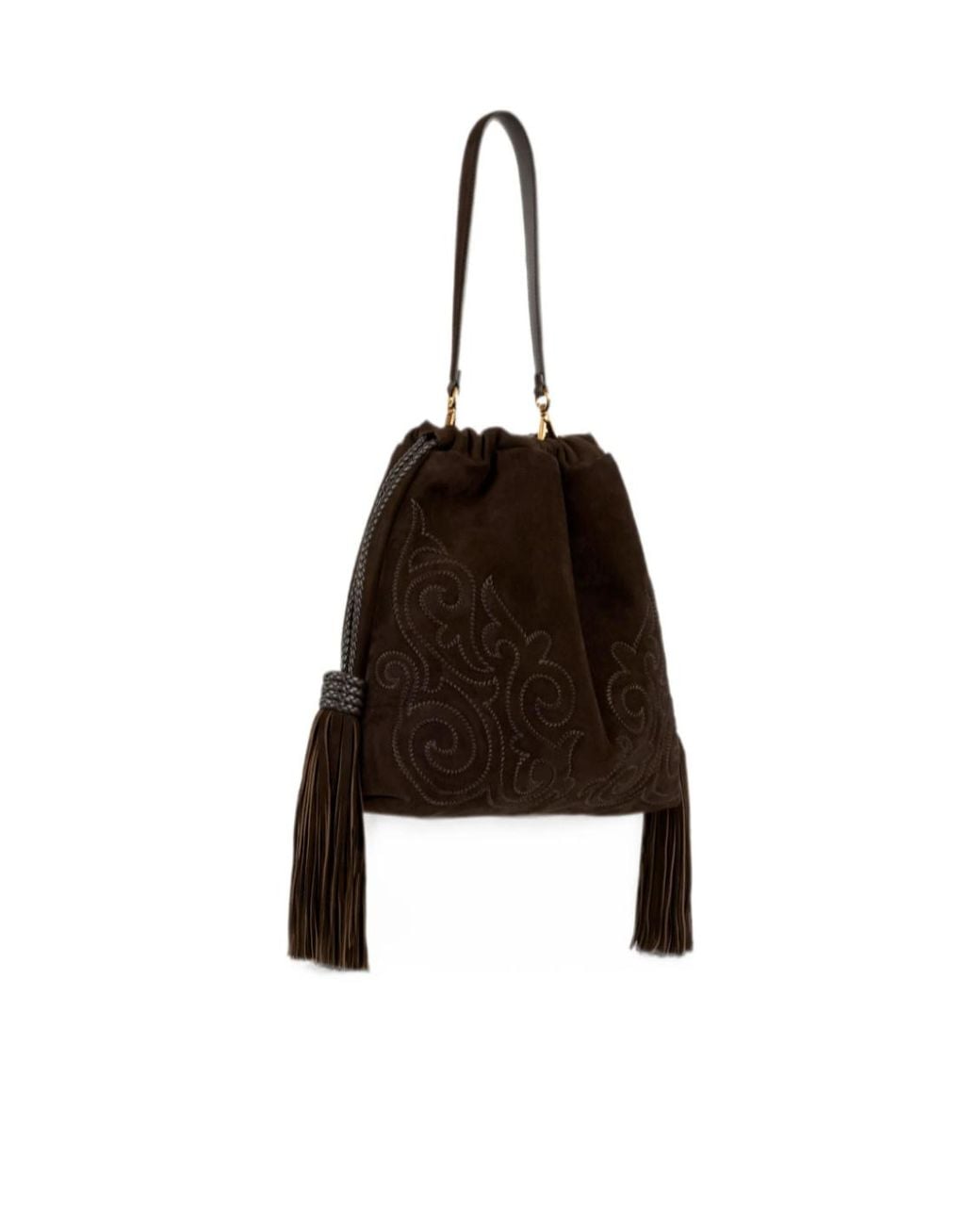 Etro Multicolor Kalispera Tassel Shoulder Bag