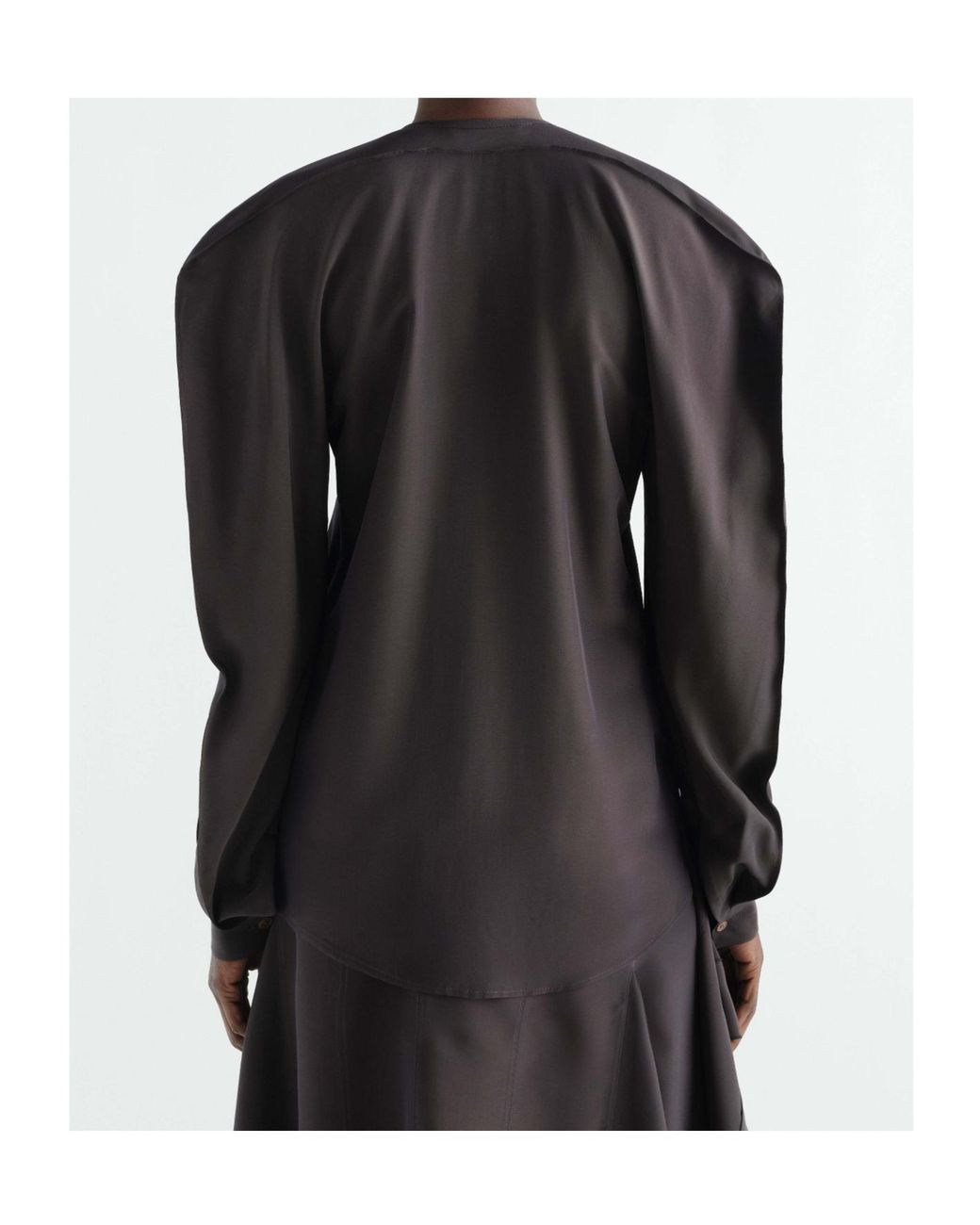 Lemaire Black Layered Blouse