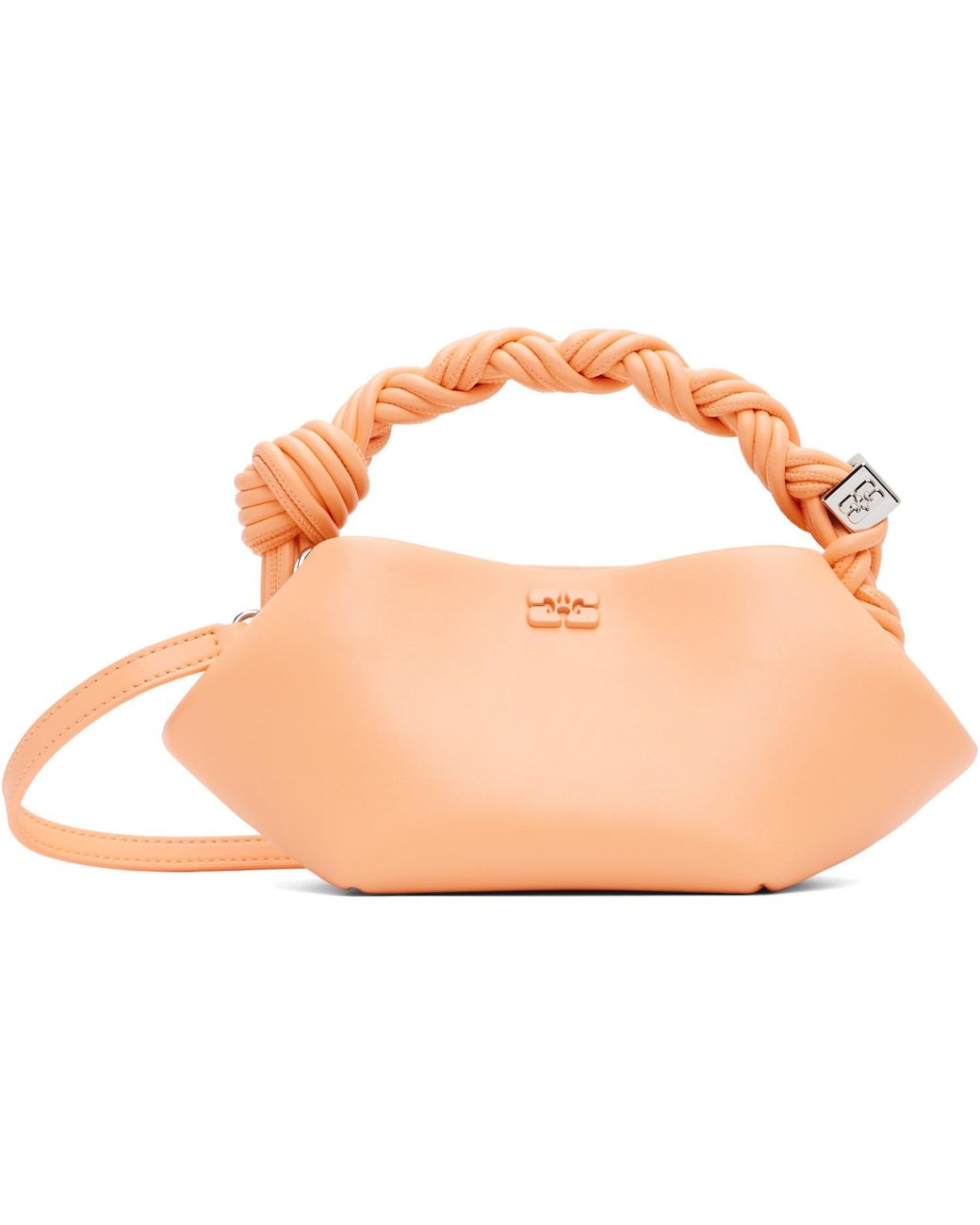 Ganni Orange Mini Bou Bag