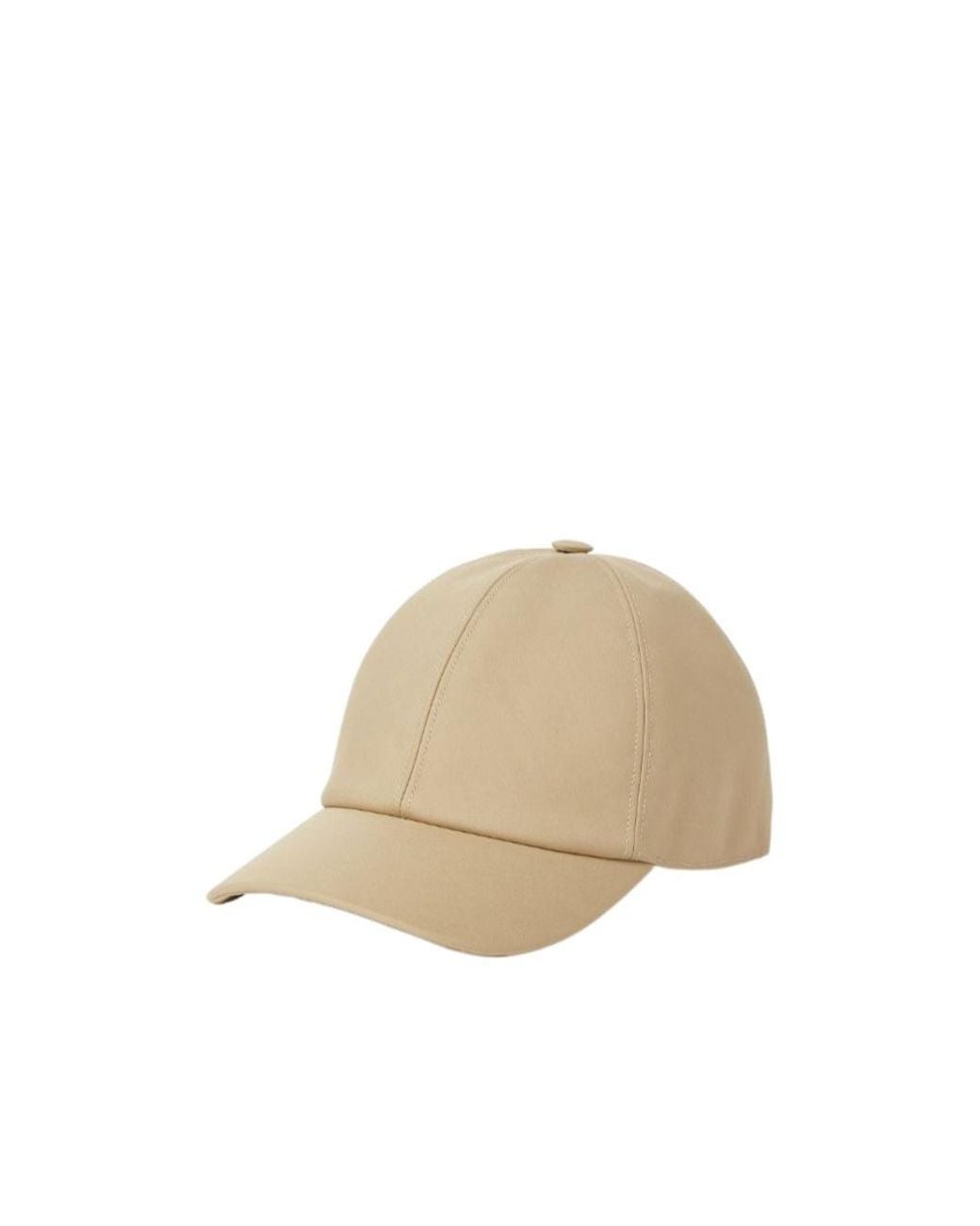 Fendi Natural Logo Tape Jacquard Baseball Cap for men