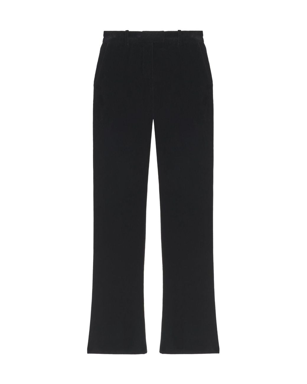 McQueen Black Straight-Leg Tailored Trousers