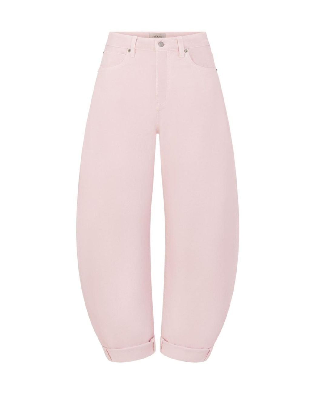 FRAME Pink The Bubble Jeans