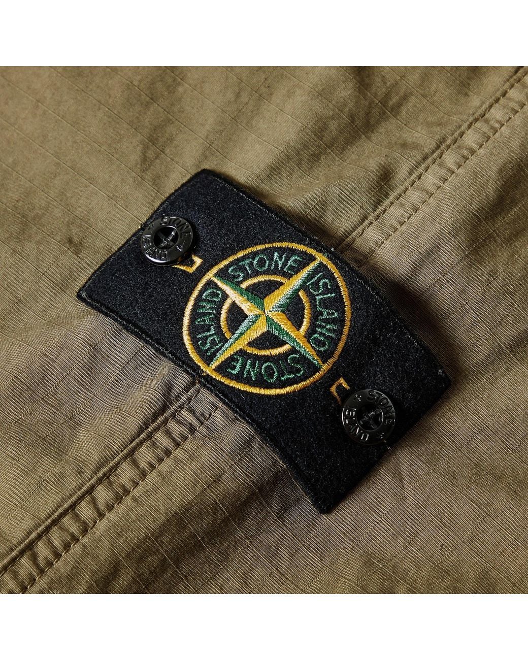 Stone Island Green Ripstop Pant Sn62 for men