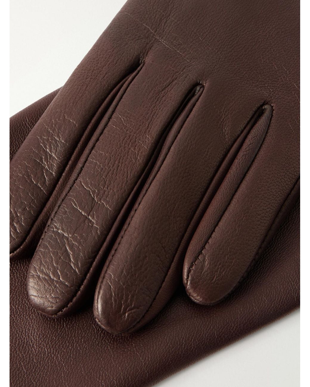 Kallmeyer Brown Leather Gloves