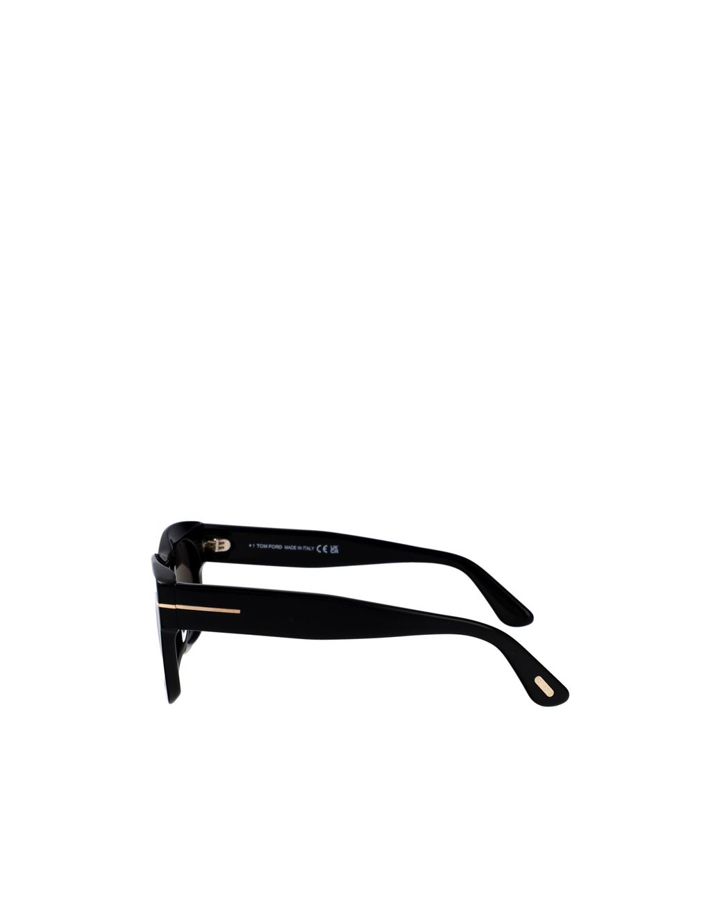 Tom Ford Black Eyewear Square Frame Sunglasses