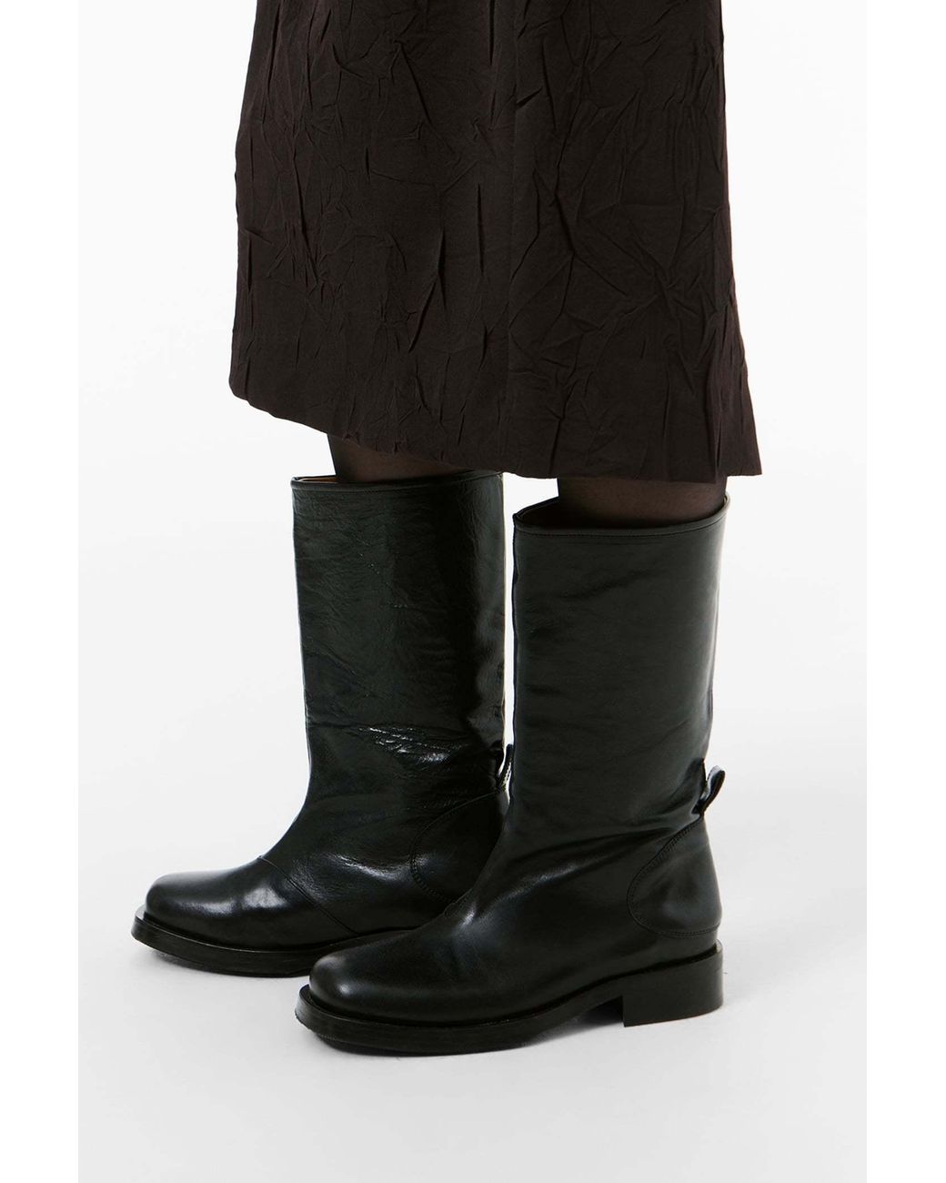 Our Legacy Black Haul Camion Boot