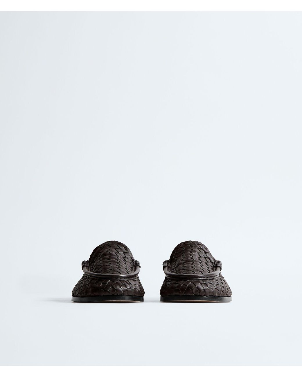 Bottega Veneta Black Silenzio Loafers for men