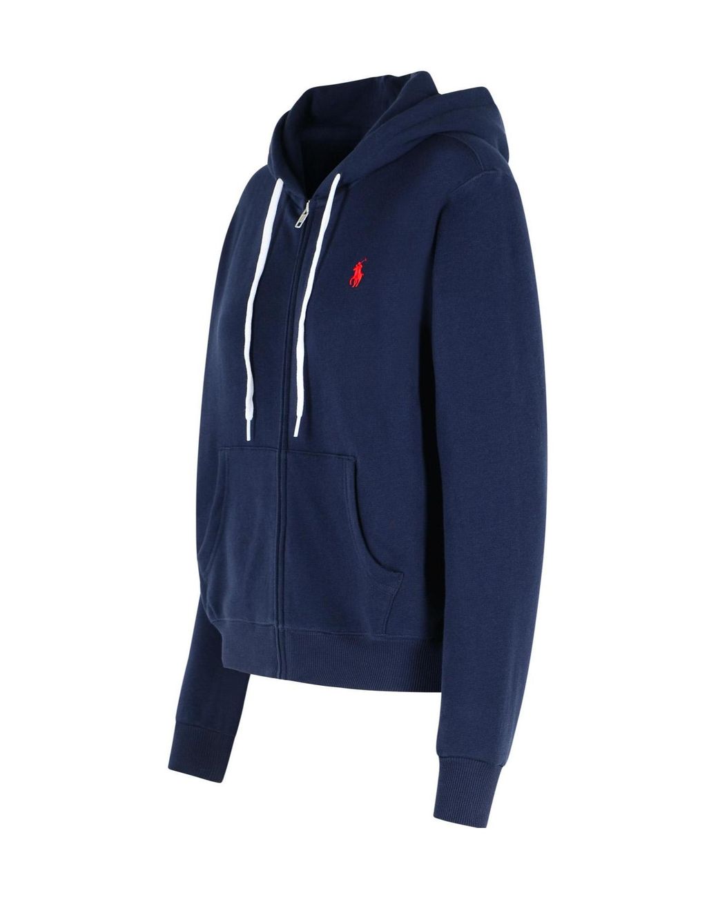 Polo Ralph Lauren Blue Full-Zip Drawstring Hoodie