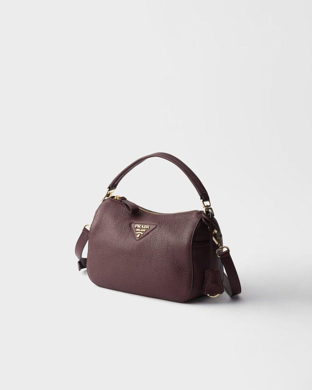 Prada Purple Small Leather Bag