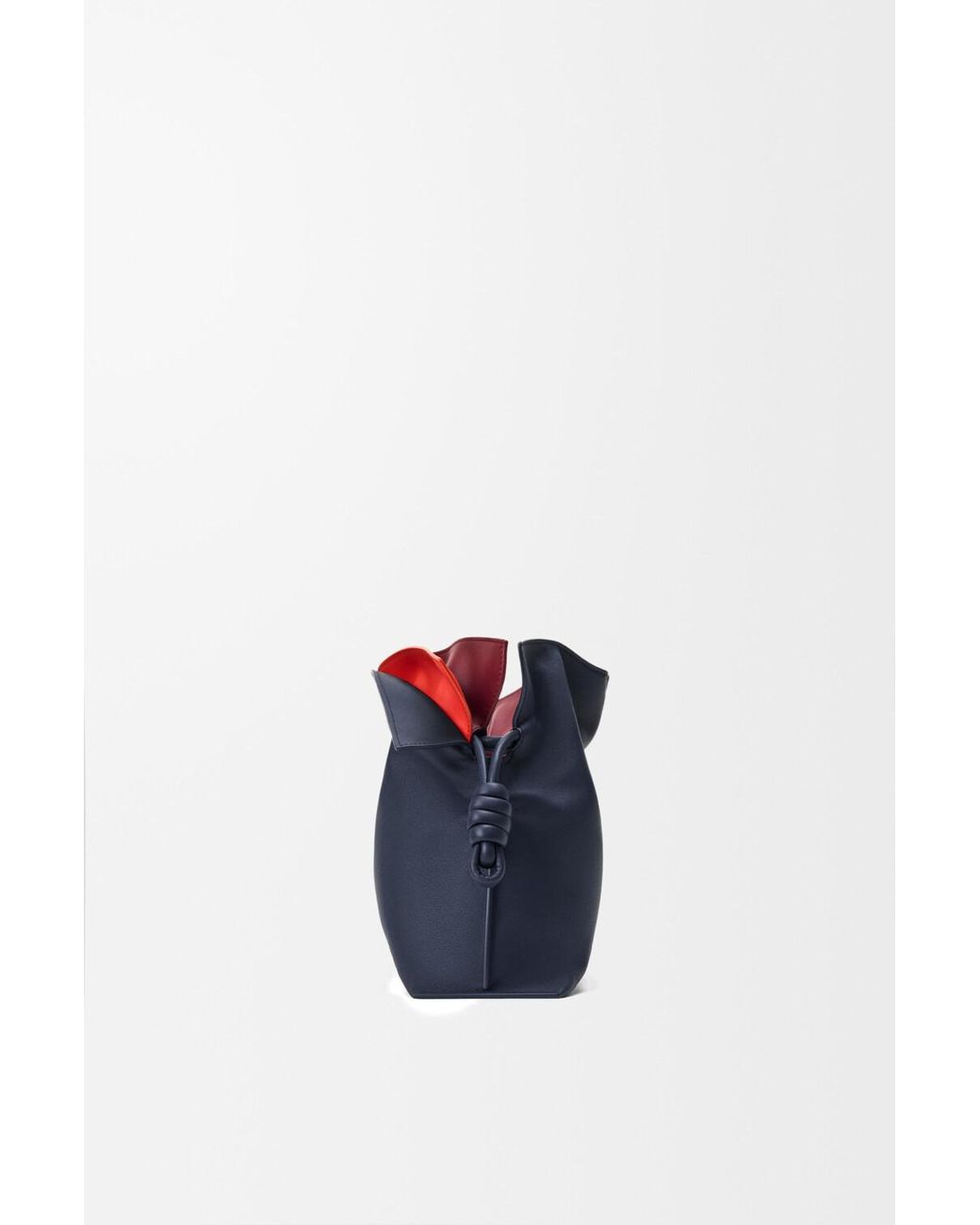 Loewe Blue Medium Layered Flamenco Clutch