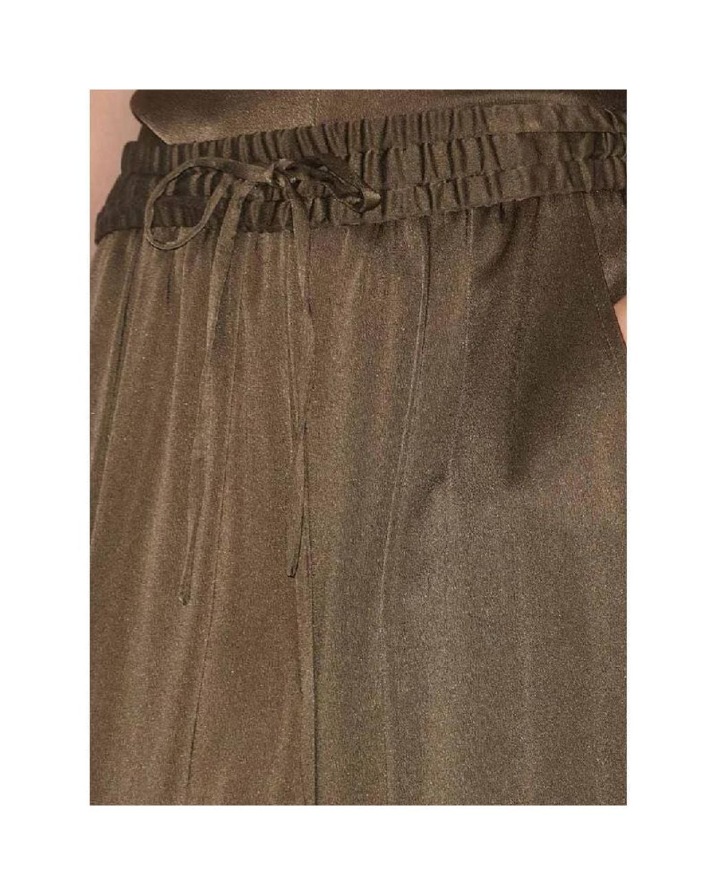 Isabel Marant Green Kendry Drawstring Trousers