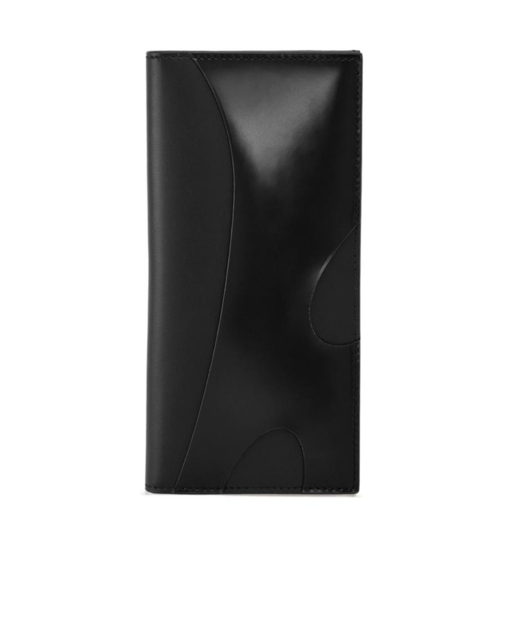 Ferragamo Black Hollowed-Out Jacket Wallet for men