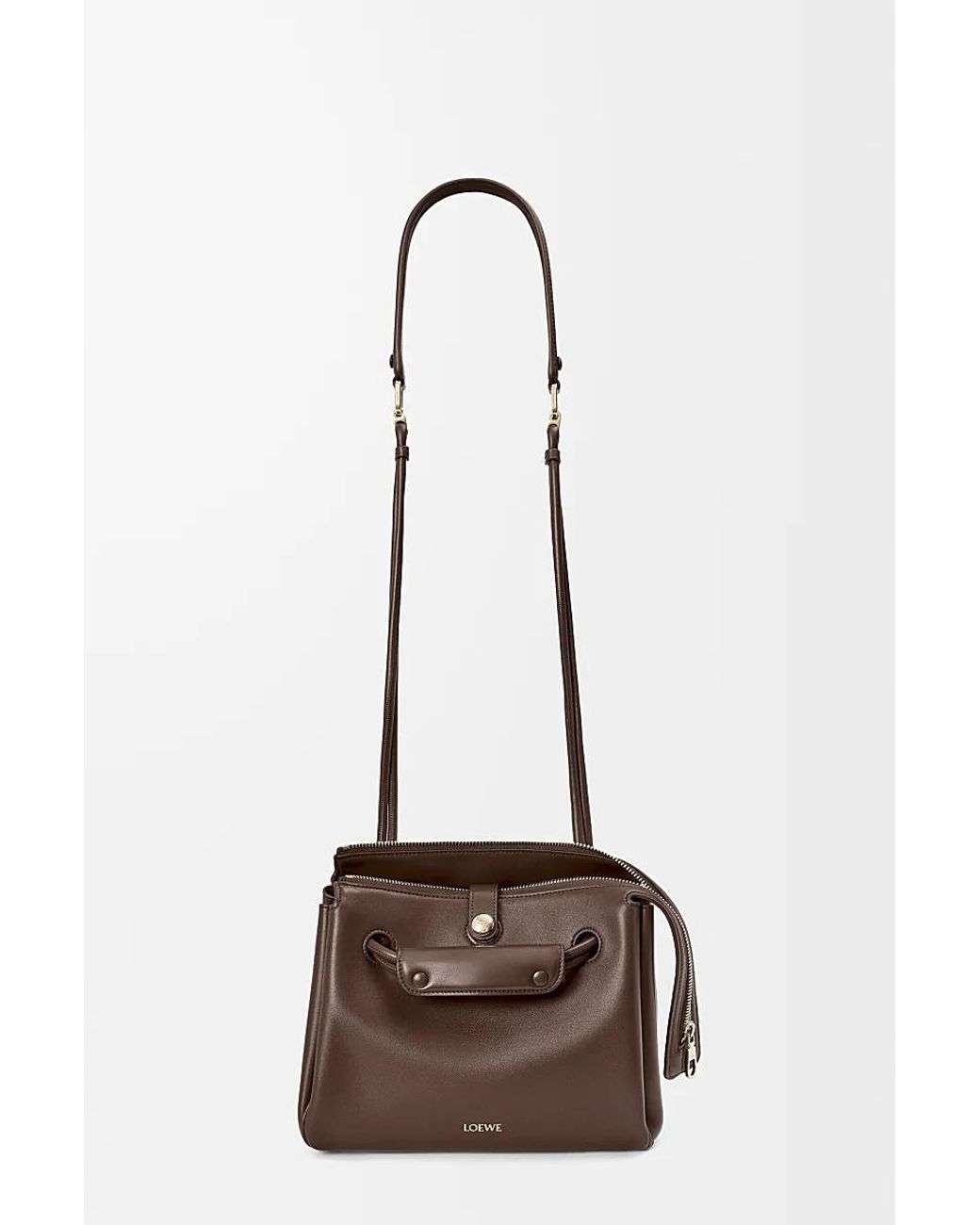 Loewe Brown Small Madrid Shoulder Bag