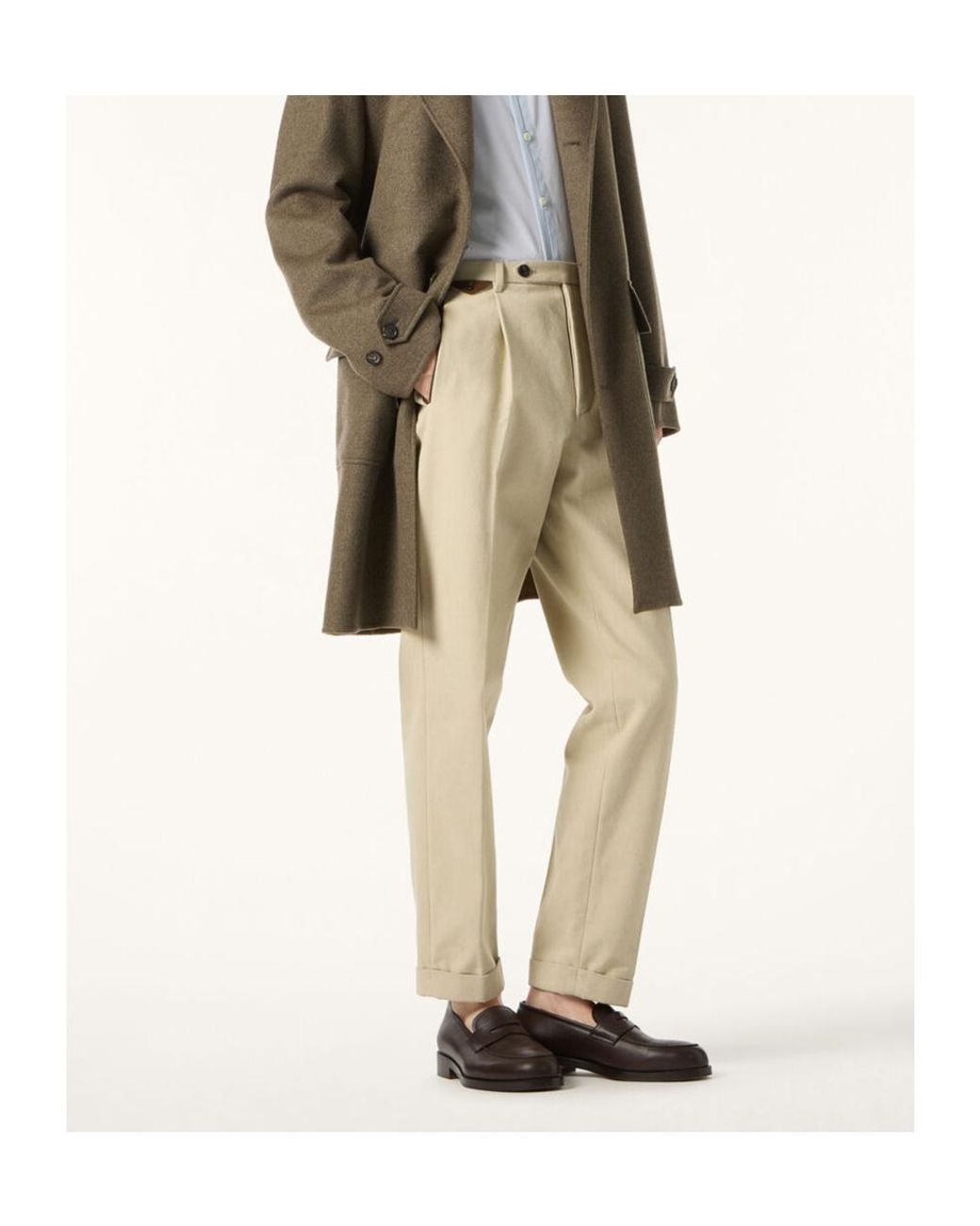 Loro Piana Natural Philip Trousers for men