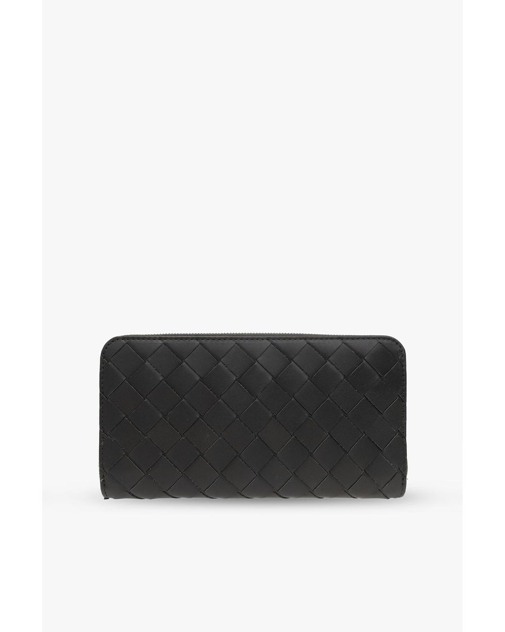 Bottega Veneta Black Logo Wallet for men