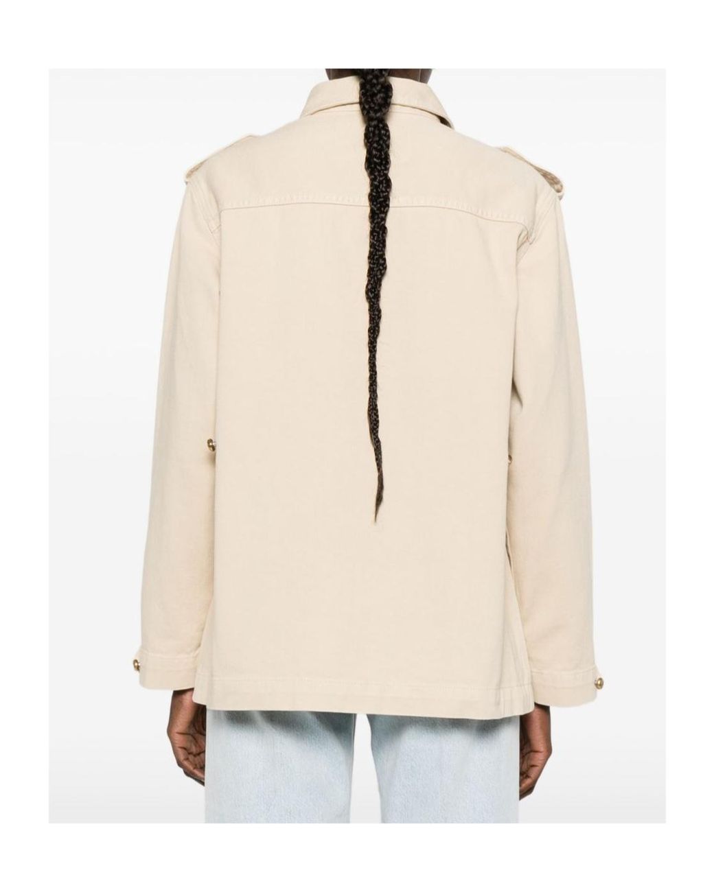 Blazé Milano Natural Blazé Milano Saharan Pocket Cotton Jacket