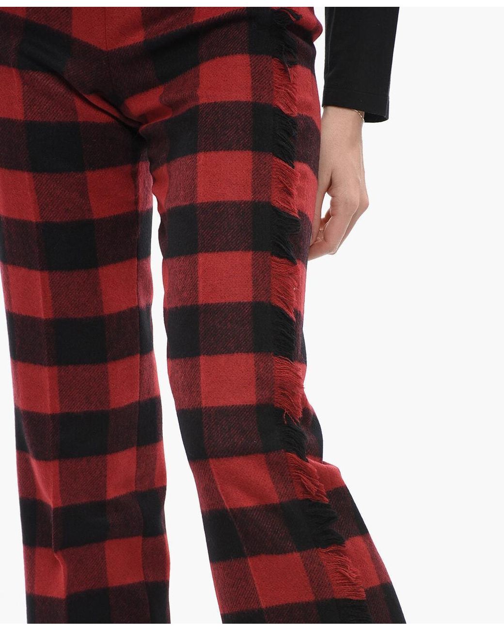 Woolrich Red Checked Pants