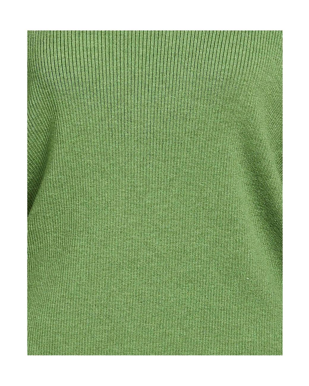 Farm Rio Green Plain Colour Jumper