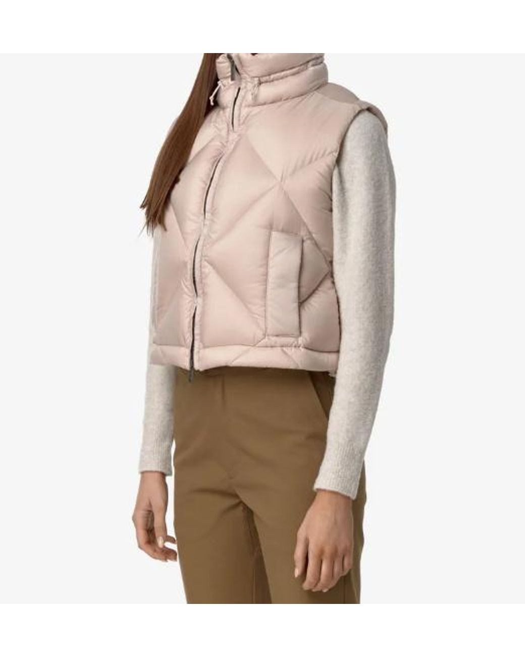 K-Way Pink Will Super Light Thermo Heavy Waistcoat