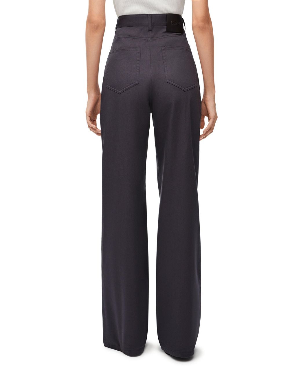 Loewe Blue High Waisted Trousers