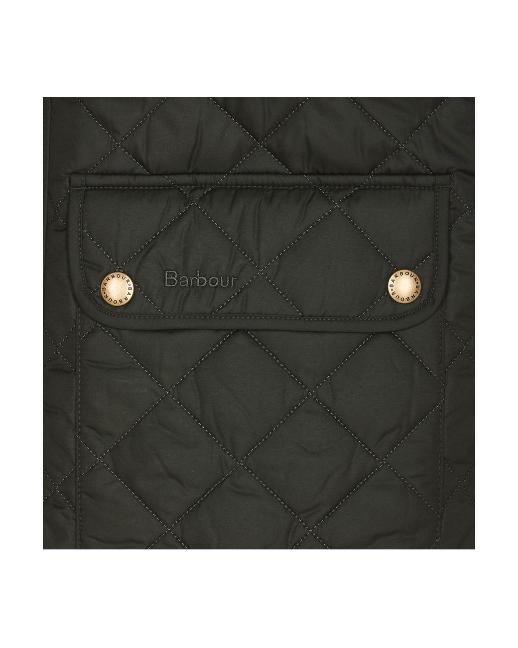 Barbour Black Lowerdale Quilted Vest for men